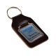 Keyring Key Ring bonded leather key fob for fathers Awesome Dad