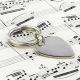 English Made 925 Sterling Silver Plectrum Keyring (Engravable)
