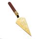 Masonic Freemason working Gold Trowel (Engravable)