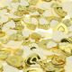 Cream & Gold Mixed Hearts Confetti
