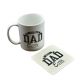 Mug & Coaster Gift set BEST DAD EVER