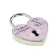 You Hold the Key to my Heart Design Personalised Love Padlock