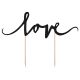 Contemporary Black Love Cake Topper (KPT1-010)