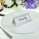 Pack of 50 New Design Silver Framed Place Cards