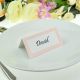 Pack of 50 Baby Pink Frame Place Cards