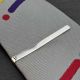 English Made 925 Sterling Silver Tie Slide (Engravable)