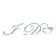 Glitter Sparkle Silver I Do Shoe Sticker