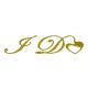 Glitter Sparkle Gold I Do Shoe Sticker