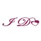 Glitter Sparkle Purple I Do Shoe Sticker