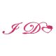 Glitter Sparkle Pink I Do Shoe Sticker