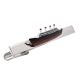 Titanic Design Rhodium Plated Tie Clip