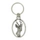 English Pewter Key Ring -  Roe Deer