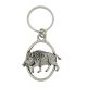 English Pewter Key Ring -  Wild Boar