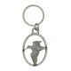English Pewter Key Ring - Woodcock Bird