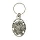 English Pewter Key Ring - Wire Hair Gun dog