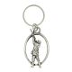 English Pewter Key Ring - Gamekeeper Shooter