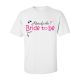 White Advice For the Bride to Be Hen Night Signing T Shirt