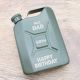 Number one Dad Happy Birthday 5oz Dark Green Jerry Can Hip Flask in Gift Box