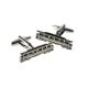 English Made Tram Pewter Cufflinks