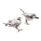 Garden Robin Pewter Cufflinks