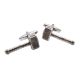 Mjolnir Thor's Hammer Pewter Cufflinks