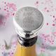 Personalised Birthday Bottle Stopper with Name & Age | Silver Wine Stopper Presented in a Box