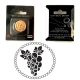 Single Wax sealing coin design 133 Bunch Of Grapes, Wine Vino design