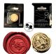 Single Wax sealing coin design 183 Top Hat & Bowler design