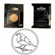 Single Wax sealing coin design 189 Red Robin Breast  Garden Bird design