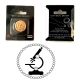 Single Wax sealing coin design 242 Microscope Scientist Surgeons Doctors Medical design