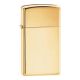 Zippo High Polish Brass Slim (engravable)