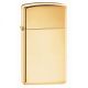 Zippo High Polish Brass Slim (engravable)