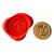 Single Wax sealing coin design 015 Masonic Forget Me Not Flower design