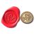 Single Wax sealing coin design 070 LOVE text, Weddings Valentines etc