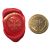 Single Wax sealing coin design 092  Love Heart Union Jack Flag design