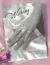 Pack of 25 Hand in Hand Wedding Invitations - White or Ivory
