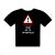 Caution Stag Do In Progress Design T Shirt