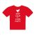 Keep Calm Hen Design Ladies Red T Shirt