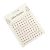 Pack of 100 Self Adhesive 3mm Rhinestone Purple Crystals