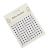 Pack of 100 Self Adhesive 3mm Rhinestone Dark Blue Crystals