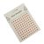 Pack of 100 Self Adhesive 3mm Rhinestone Red Crystals
