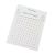 Pack of 100 Self Adhesive 2mm Rhinestone Light Pink Crystals