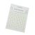 Pack of 100 Self Adhesive 2mm Rhinestone Apple Green Crystals