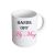 Hands Off My Mug - pink text ladies design