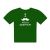 I Moustache You A Question Design Mens Green T Shirt