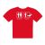 Problem Solved Design Mens Red T Shirt