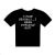 I Have Dyslexia Design Mens Black T Shirt