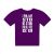 STD in Stud Design Mens Purple T Shirt