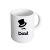 Dad Top Hat & Moustache Design Wedding Ceramic Mug