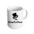 Stepfather Top Hat & Moustache Design Wedding Ceramic  Mug